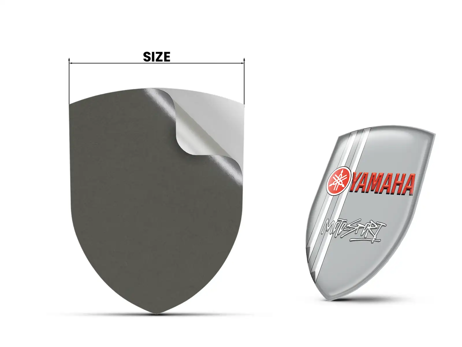 Yamaha Décalcos Vitre Véhicule Élégants Max Pro Robustes